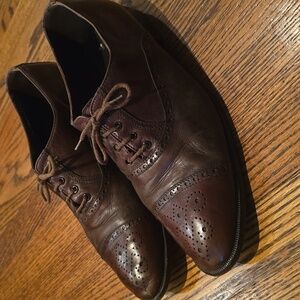 Vintage Italy San Remo Lace-Up Oxford Dress Shoes • Men’s 10
